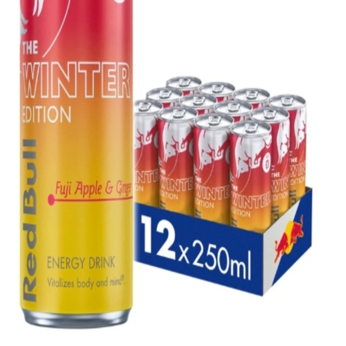 Red Bull Winter Fuji Apple  Ginger 12x250ml